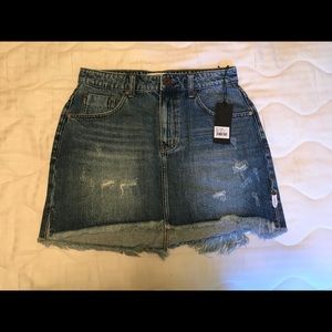 Brand New W Tags OnexTeaspoon Denim Skirt